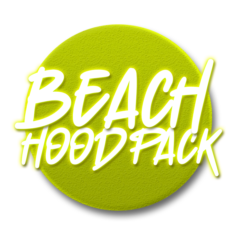 RM | Beach Area Hood Pack | 4 Hood