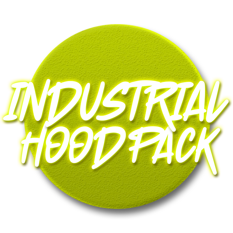 RM | Industrial Area Hood Pack | 4 Hood