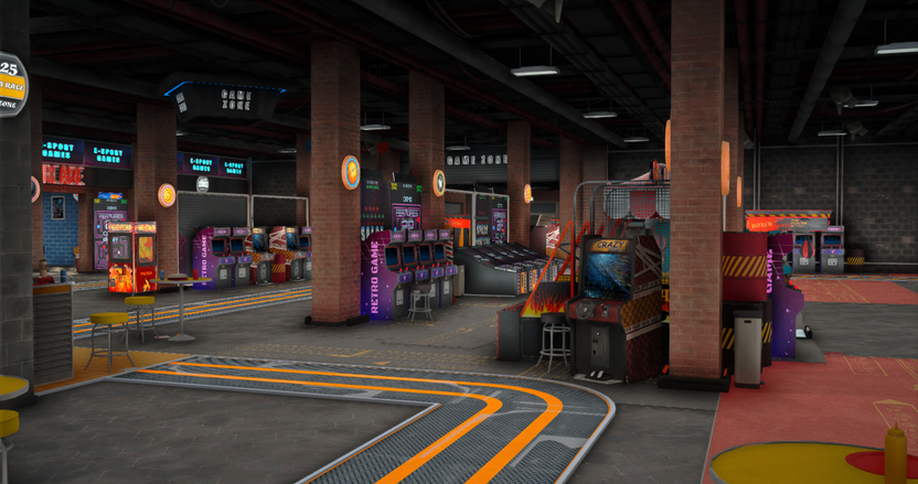 RM | Retro Arcade Area [MLO]