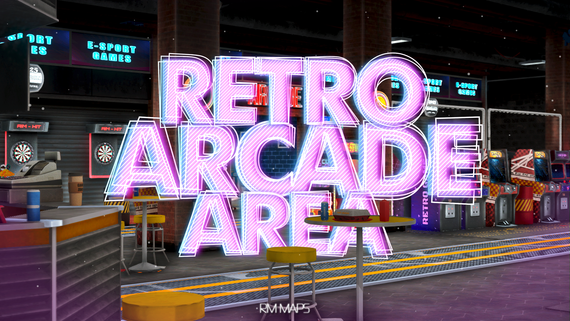RM | Retro Arcade Area [MLO]