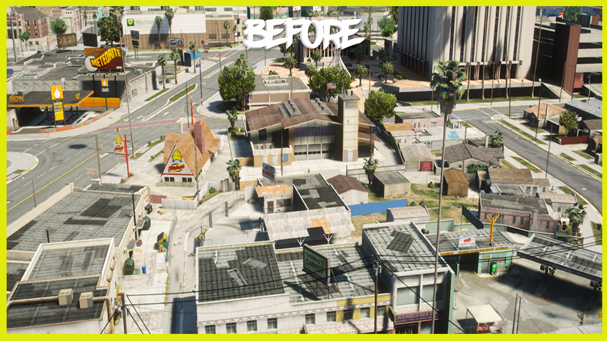 RM | Downtown Area Hood Pack | 6 Hood